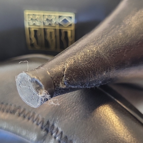 Prada Black Soft Leather Kitten Heels pointed toe pump SZ 7.5/38 leather insole - Picture 14 of 15